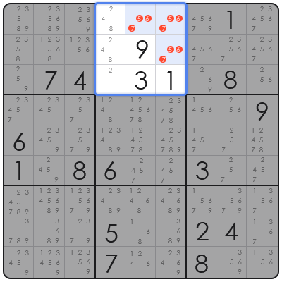 samurai sudoku easy